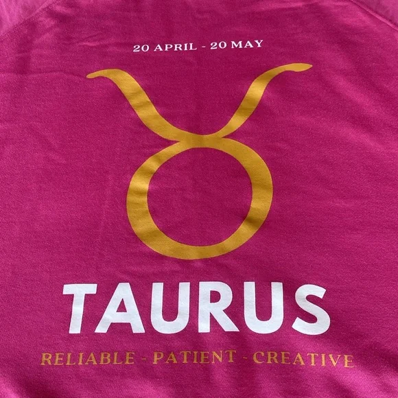 Anthropologie x Catherine O'Sullivan zodiac sweatshirt: Taurus XS - Picture 6 of 14